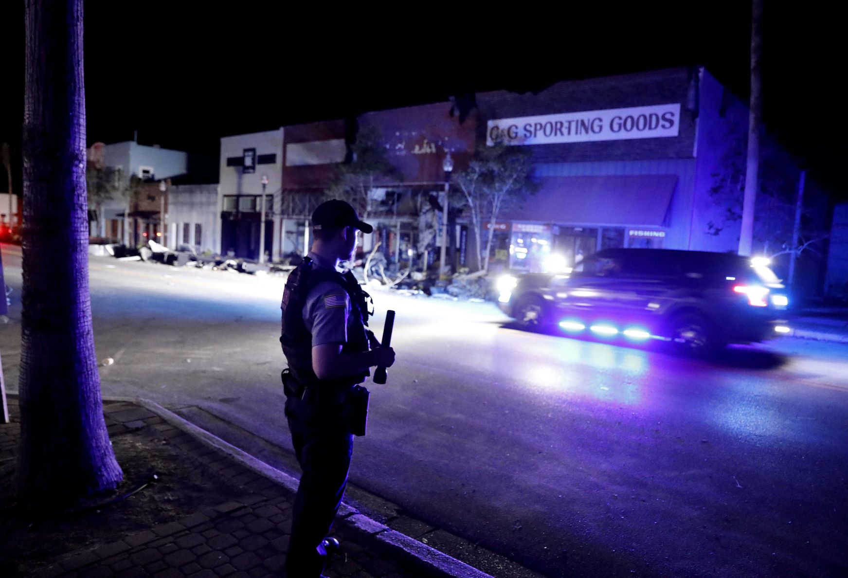 Hurricane Michael curfew